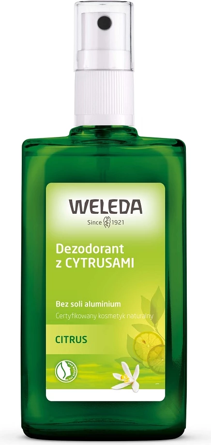 Deodorant spray për femra Weleda Citrus 100ml