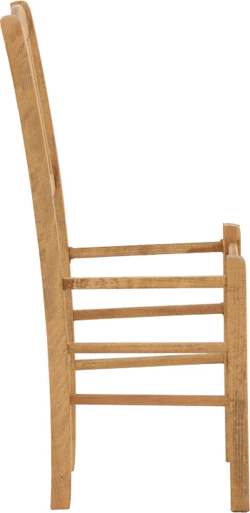 Karrige për kafene Damnir dru ahu, ngjyrë arre, 41x42x92cm