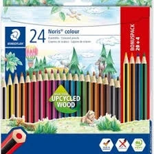 STAEDTLER Noris Colour – 24 Ngjyra