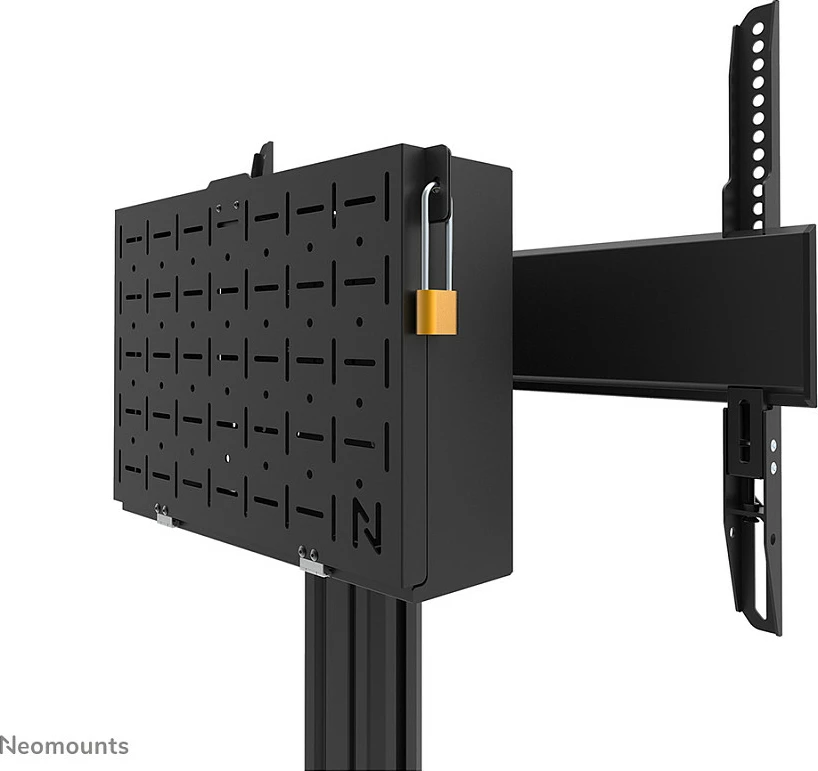 Stendë dyshemeje TV/monitor Neomounts FL45S-825BL1 MOVE Up, 37-75", VESA 600x400, 70 kg, e zezë