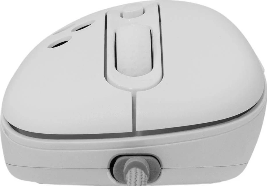 Maus gaming White Shark Azrael, 12800 DPI, RGB, USB, i bardhë