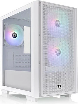 Kasë Thermaltake Versa H16 TG ARGB, Micro Tower, e bardhë