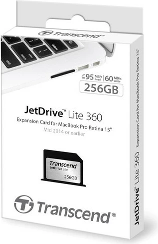 Kartelë SD Transcend JetDrive Lite 256GB