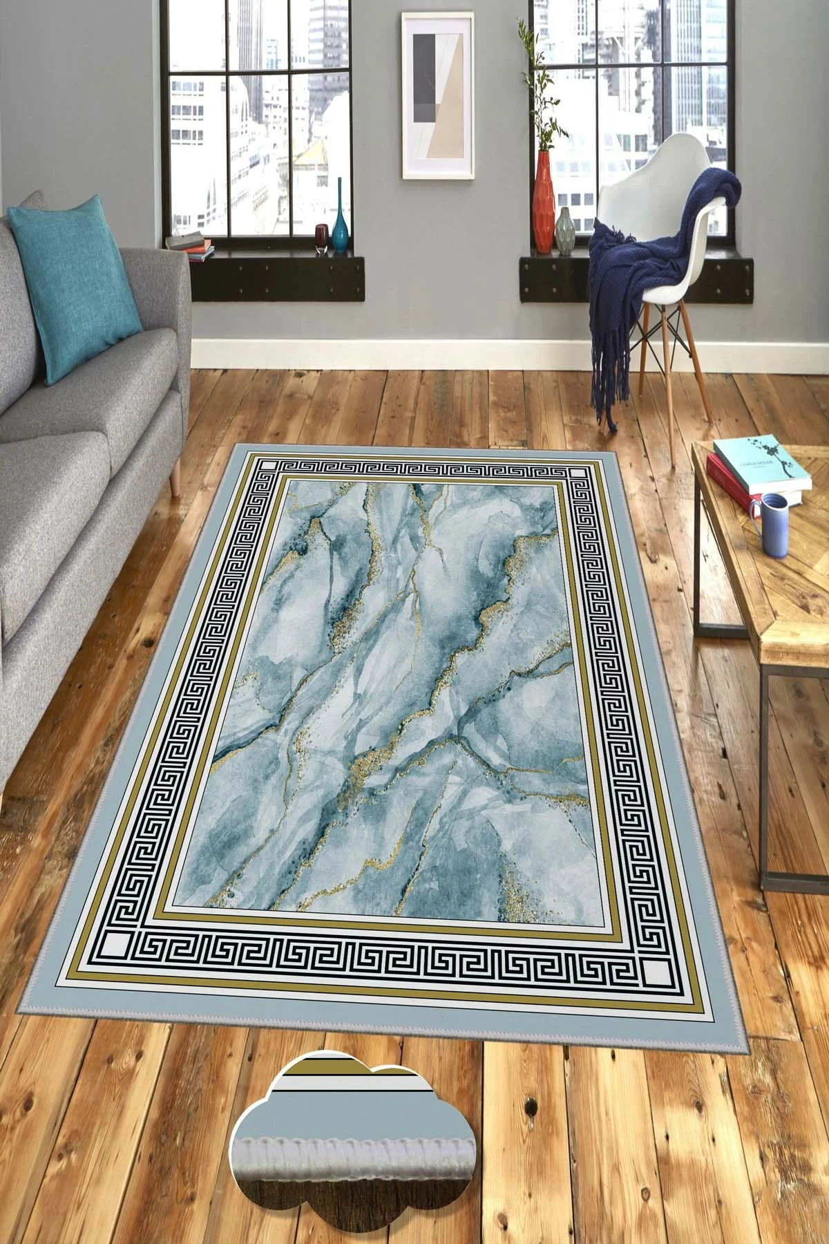 Qilim për korridor, shumëngjyrësh, Conceptum Hypnose, Hmnt766, 80x300cm