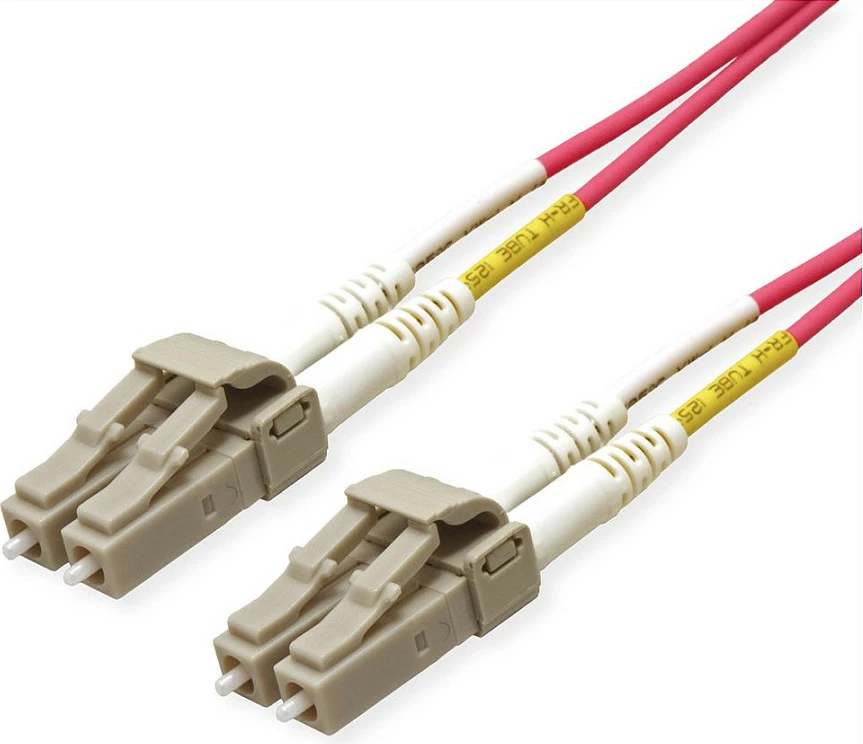 Kabllo fiber optike ROLINE 21158856, 7 m, OM4, LC-LC, full duplex, vjollcë