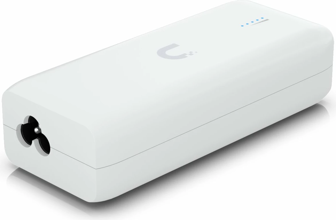 Adapter wireless PoE Ubiquiti UniFi UDB (Device Bridge), 5GHz Wi‑Fi 5, 1x GbE RJ45, 15W PoE out, Bardhë