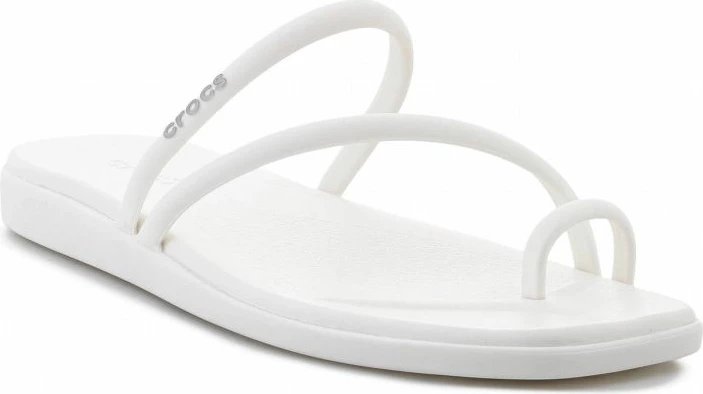 Sandale femrash Crocs Miami Toe Loop 209862-0WV, chalk