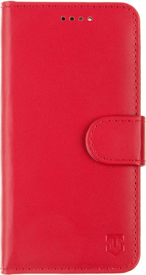 Mbështjellës HAVANA Fancy Diary Smooth Flip Cover për Samsung Galaxy A14, rrip magnetik, i kuq