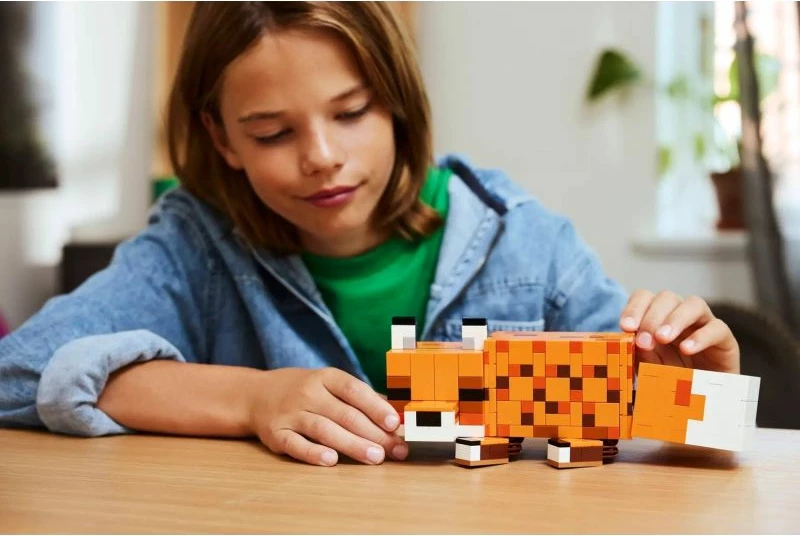 Lego Minecraft lodër fëmijë Fox