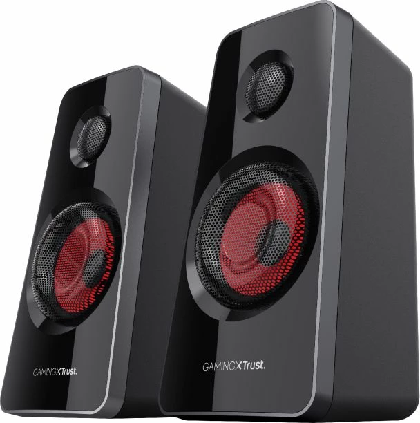 Altoparlantë për kompjuter Trust GXT 38 Tytan (19023) 2.1, 60W RMS (120W max), zezë/kuqe, set me subwoofer