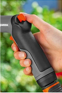 Spërkatës uji GARDENA Classic Cleaning Nozzle, me rregullim rrjedhe, gri/portokalli