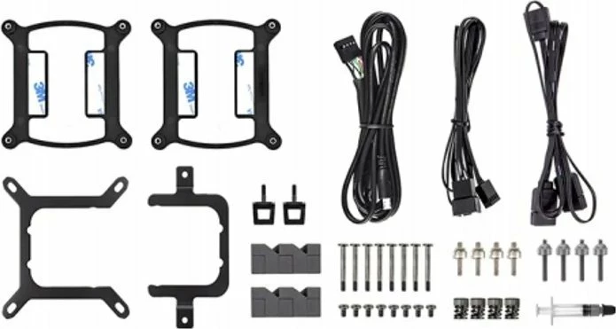 Ftohës AIO me ujë Thermaltake TH280 V2 Ultra ARGB Sync (CL-W385-PL14SW-A), radiator 280 mm, LCD 2.1\" 480x480, 2x140 mm PWM, i bardhë