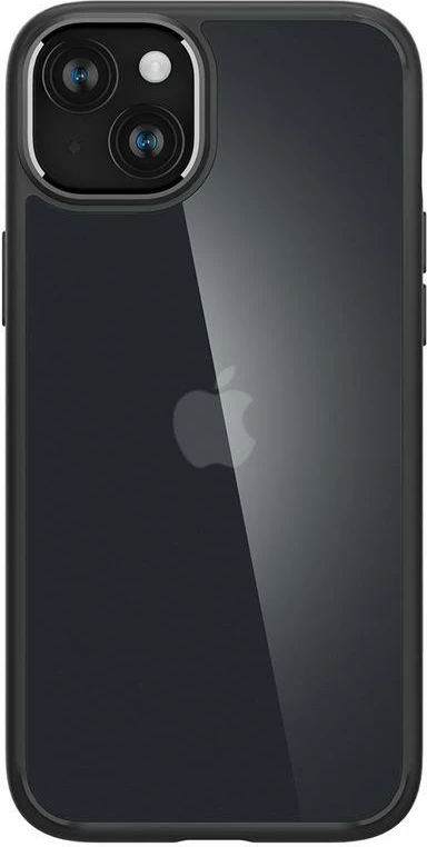 Mbështjellës Spigen Ultra Hybrid për iPhone 15 Plus, zi