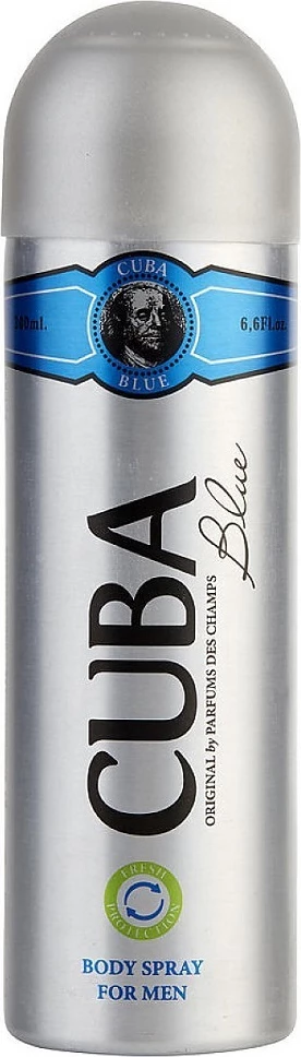 Deodorant spray për meshkuj Cuba Original Blue 200ml
