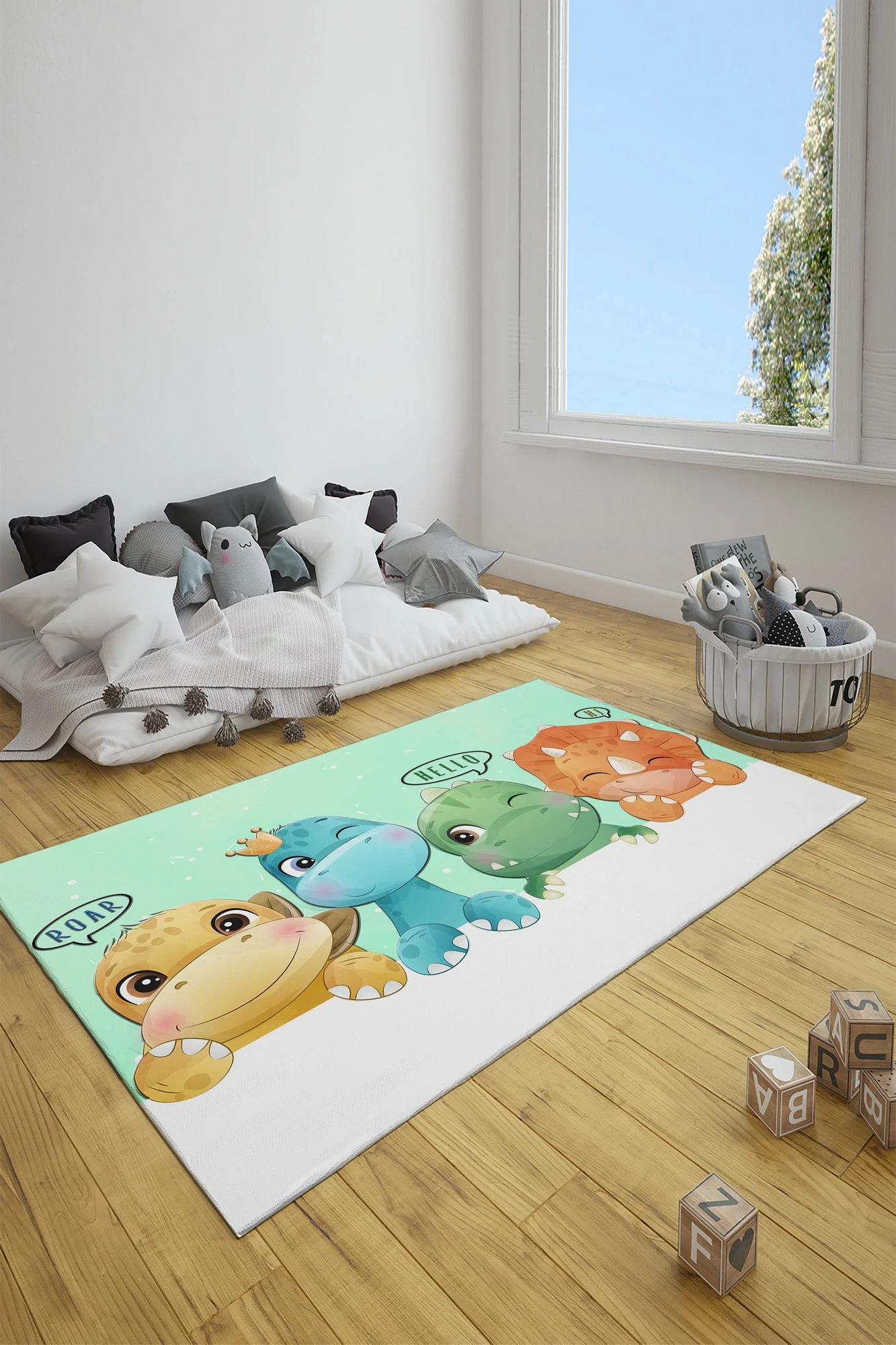 Qilim për fëmijë, shumëngjyrësh, 80x200cm, Conceptum Hypnose CT-3003