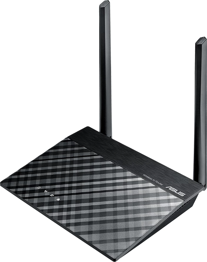 Ruter WiFi ASUS RT-N12E, WiFi 4 (802.11n) 300 Mbps 2.4GHz, 2x antena 5dBi, 4x LAN, zi