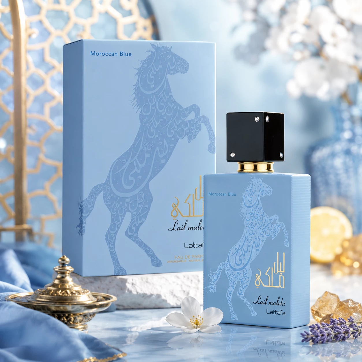 Lattafa Lail Maleki Moroccan Blue – Eau de Parfum 100ml