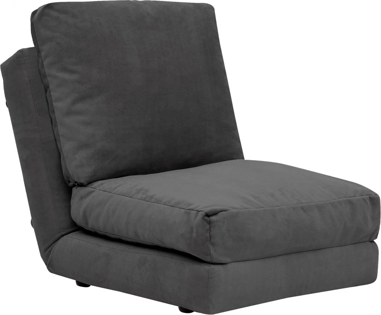 Krevat-karrige një vendës, ngjyrë gri, Atelier del Sofa, Taida - GR126