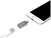 Adapter USB LogiLink AU0042, USB 3.1 type-C, USB 3.0, Silver