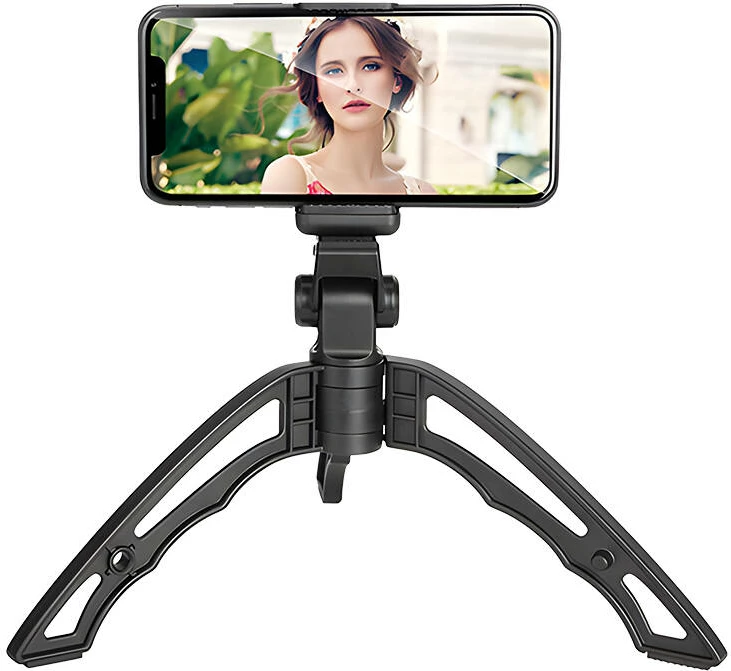 Tripod fleksibil APEXEL APL-JJ04 për celular, i zi