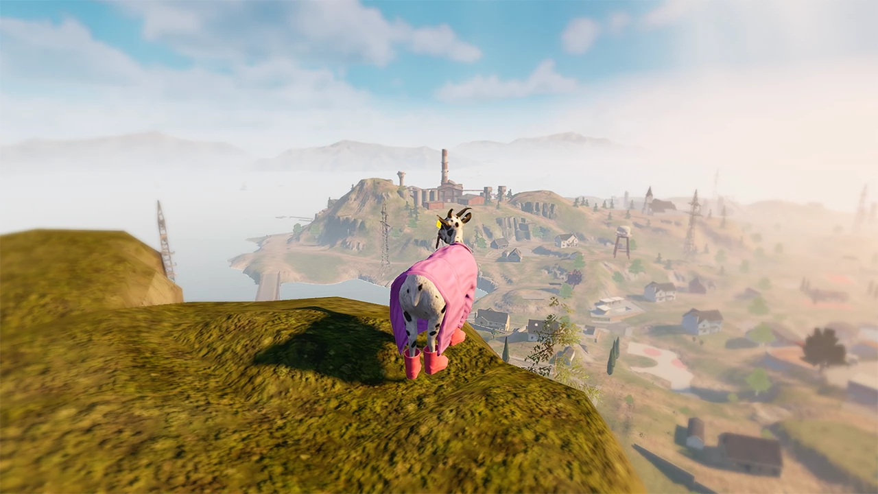 Lojë Nintendo Switch Deep Silver Goat Simulator 3 me DLC Digital Downgrade