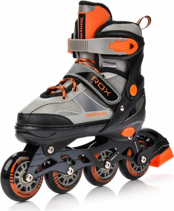 Rollerat për fëmijë Meteor, hiri dhe portokalli