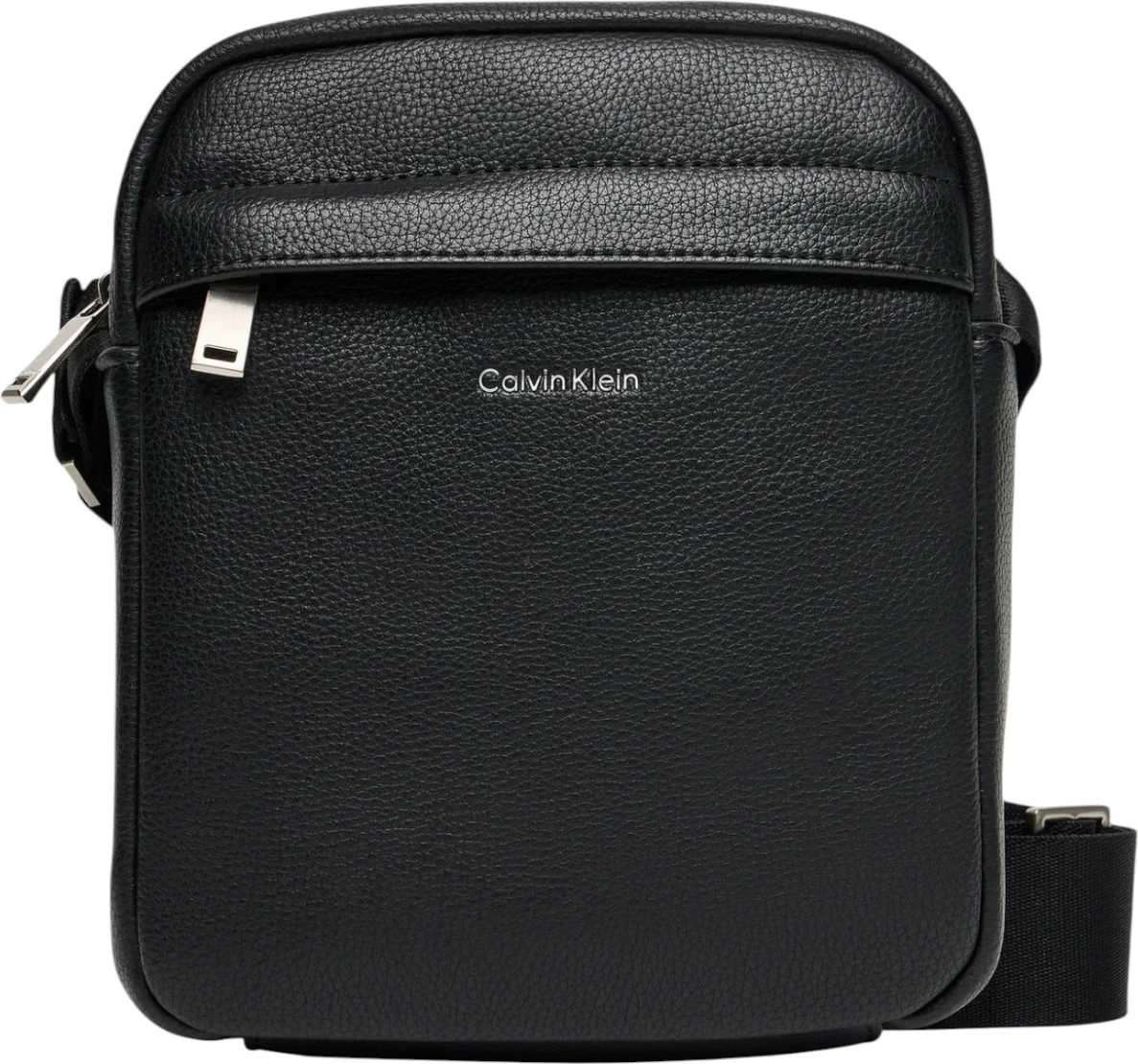 Çantë crossbody për meshkuj Calvin Klein Raised Reporter LV04D3160G, e zezë