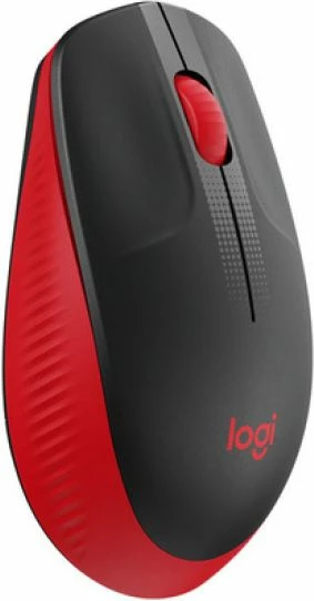 Maus wireless Logitech M190 1000 DPI USB-A, kuqe