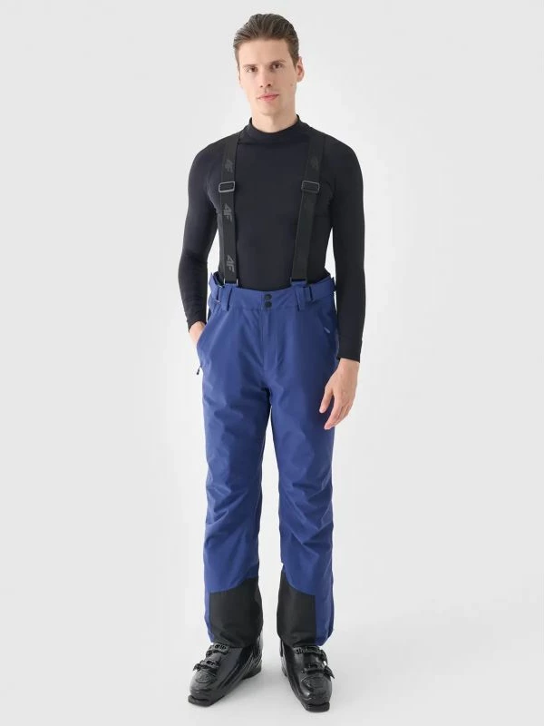 Pantallona ski 4f meshkuj, blu [Madhësia: XL]