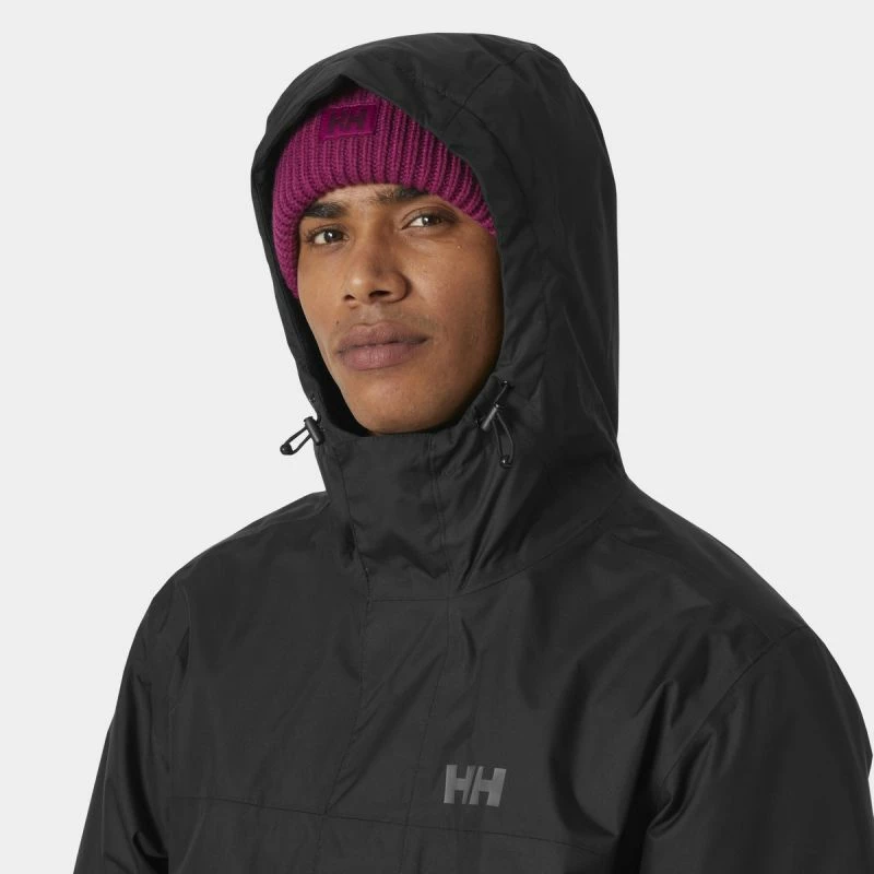 Jakne Helly Hansen për meshkuj, e zezë
