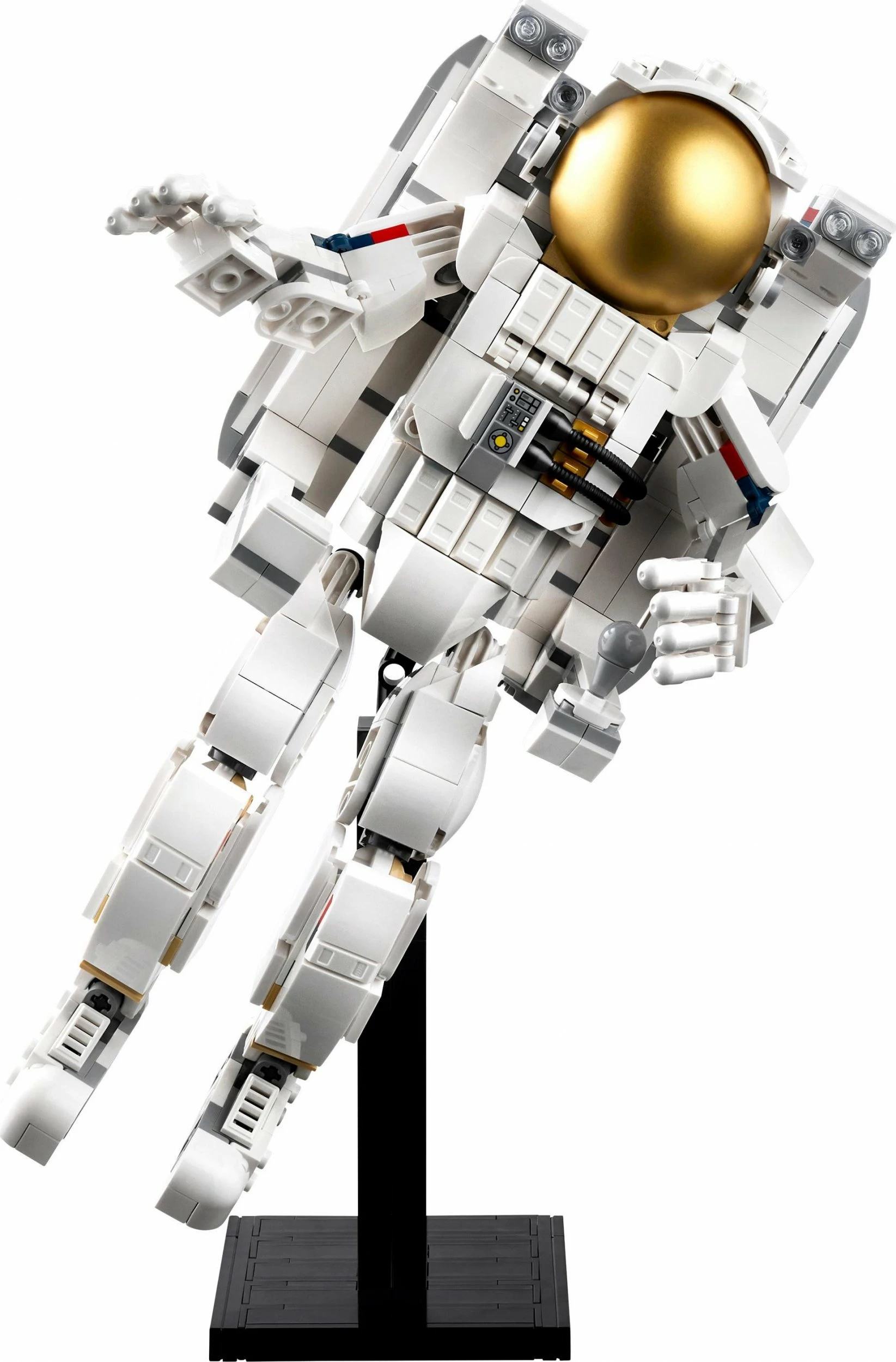 Set ndërtimi LEGO Creator Astronaut 31152, 3-në-1, 647 copë, bardhë/ari