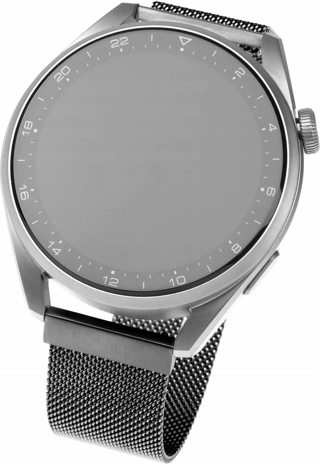 Rrip Smartwatch Fixed Mesh FIXMEST-18MM-BK 18mm me Quick Release, kapëse magnetike, çelik inox, i zi