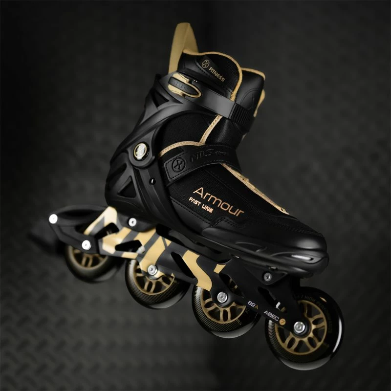 Rollera Nils Extreme ARMOUR Black and Gold, 42, të arta