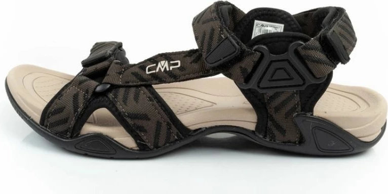 Sandale për meshkuj CMP, të zeza me khaki