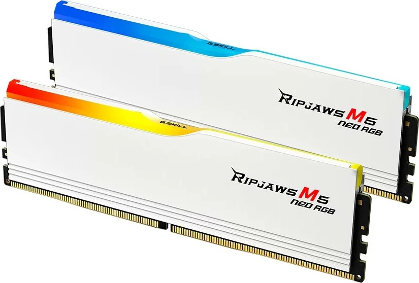 RAM Memorje G.Skill Ripjaws M5 Neo RGB 64GB (2x32GB) 6000MHz bardhë