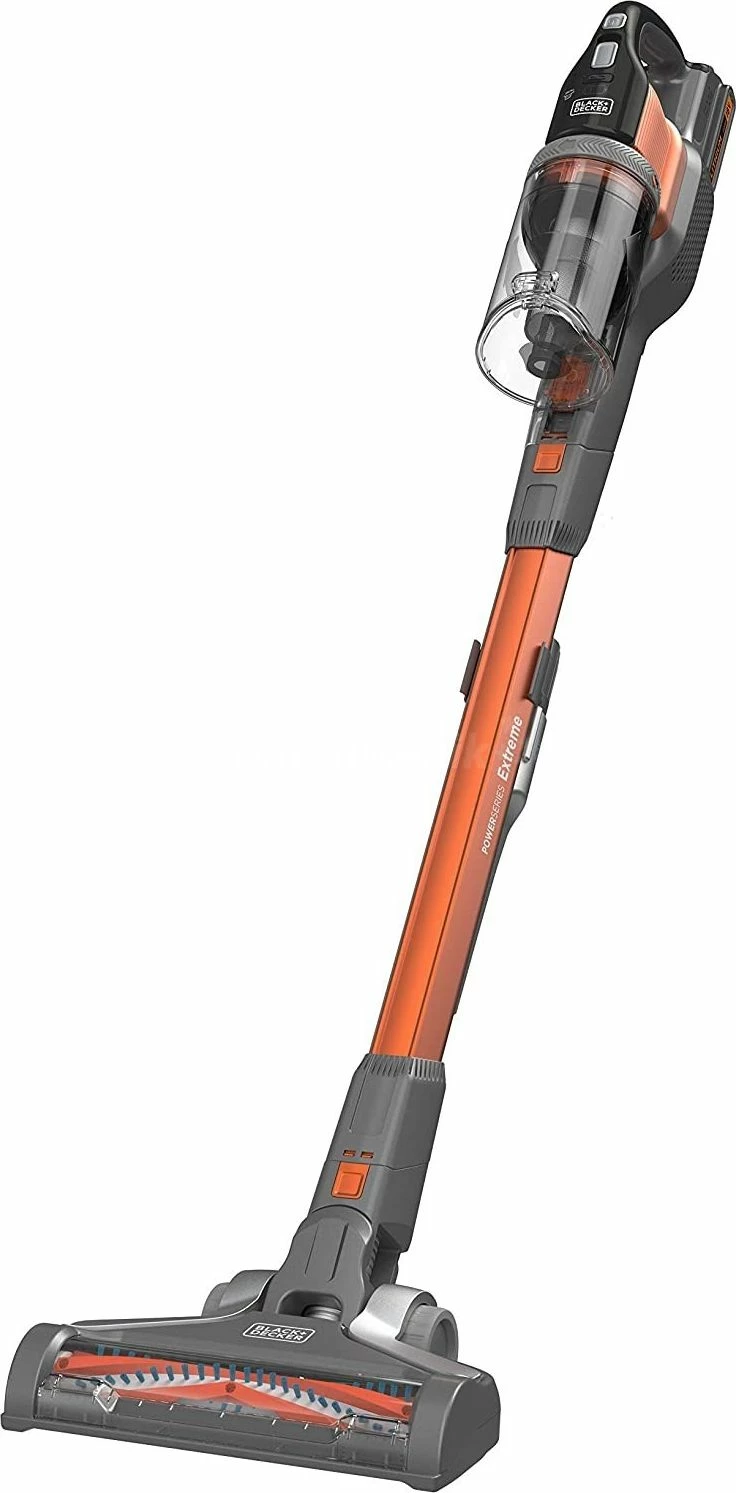 Fshesë me korrent pa kabllo Black+Decker PowerSeries Extreme BHFEV182C-QW 18V 0.65L 55min, portokalli