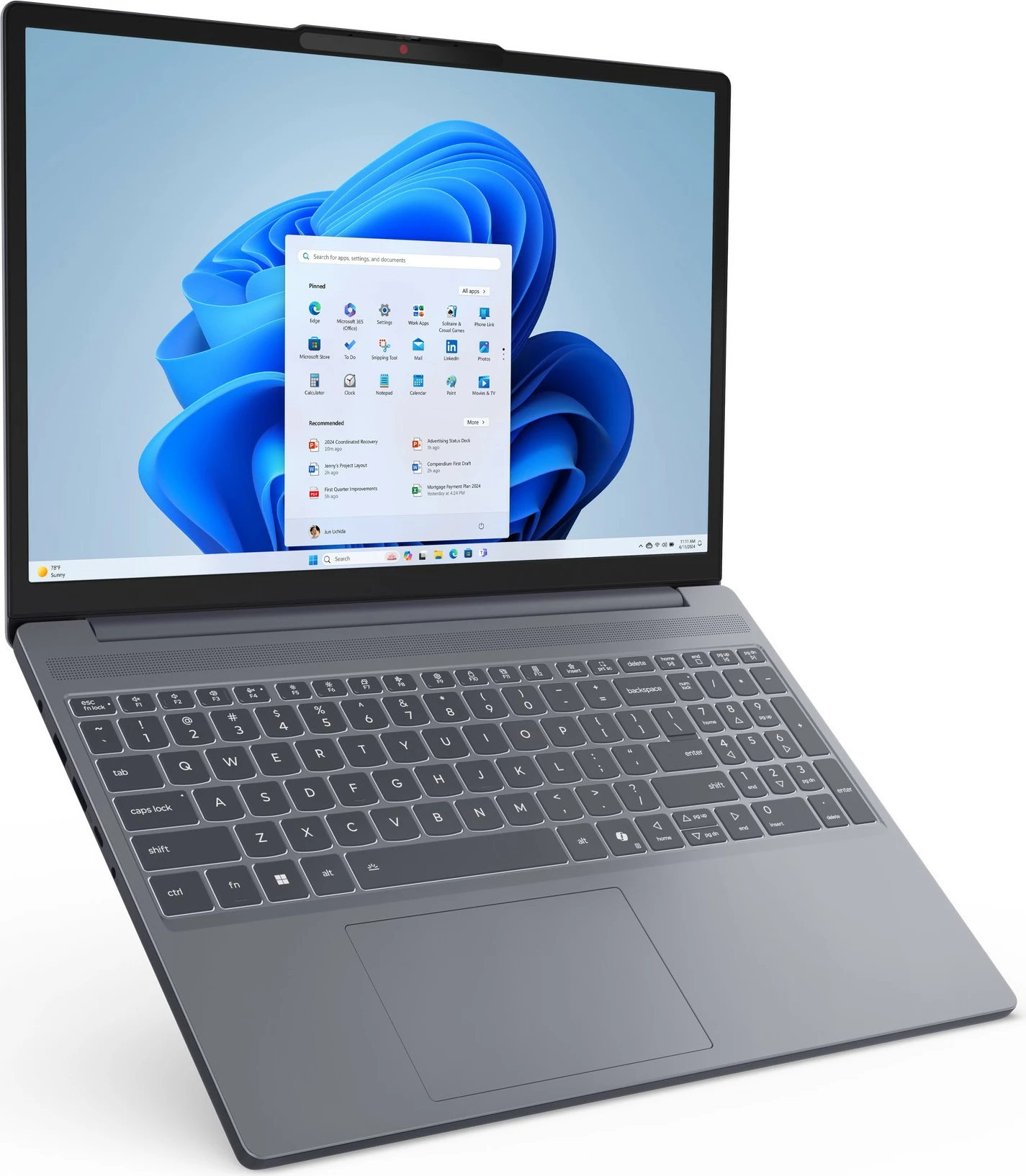Kompjuter Lenovo IdeaPad Slim 3 15IRH10, i5, 16GB, 1TB SSD, Luna Grey