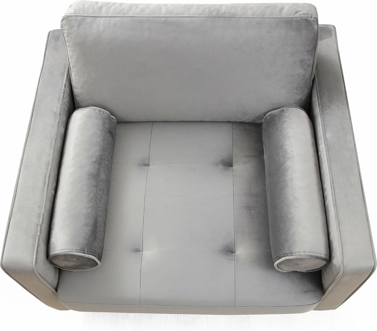 Karrige krahu Rome, ngjyrë gri e çelët, Atelier del Sofa