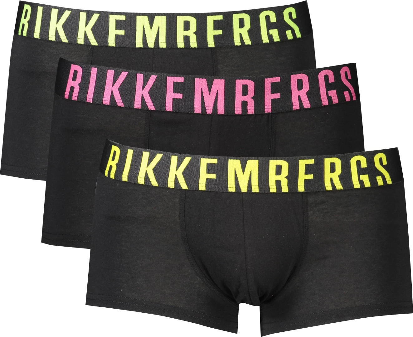 Të brendshme BIKKEMBERGS Boxer meshkuj, të zeza [Madhësia: S]
