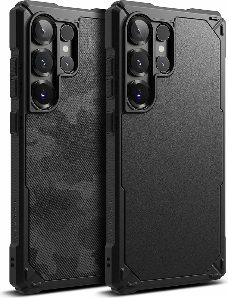 Mbështjellës Ringke Rugged Gear për Samsung Galaxy S25 Ultra, zi