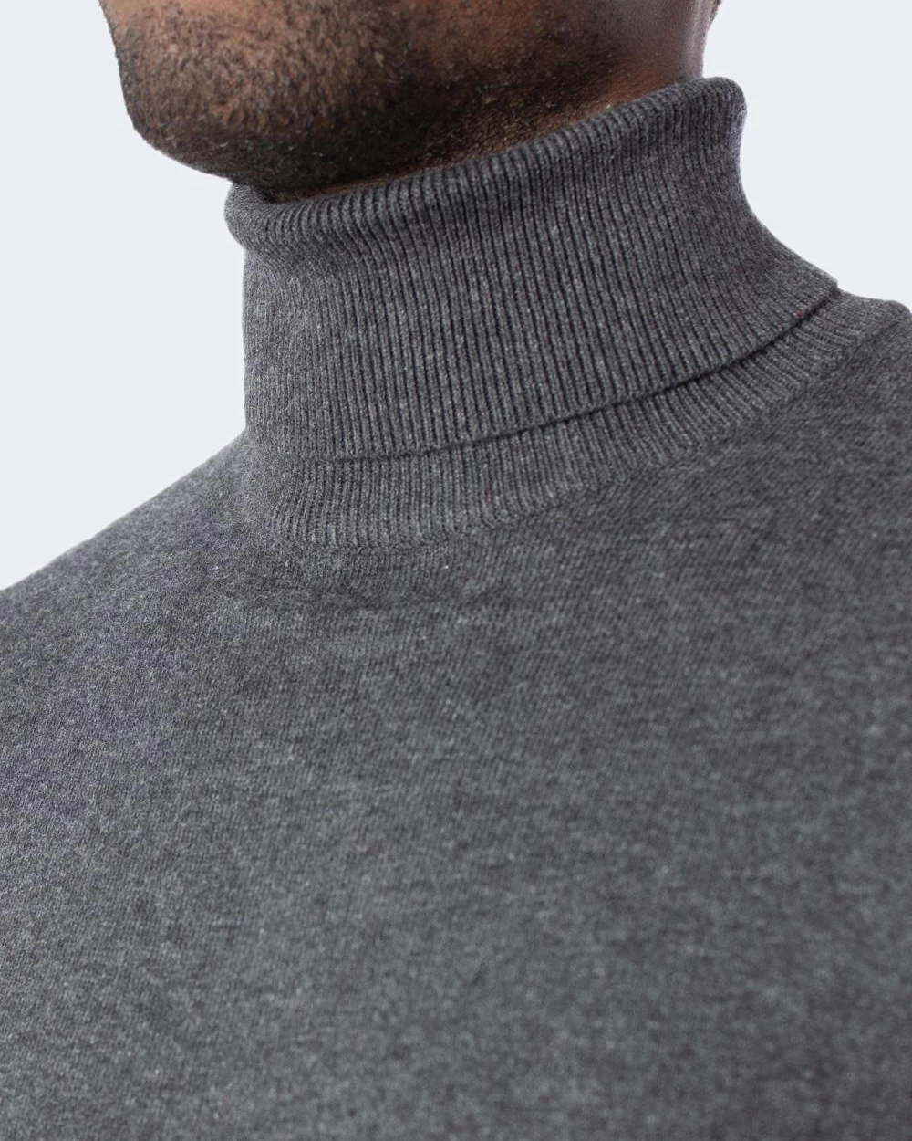 Xhemper për meshkuj Jack Jones Emil Roll Neck STS 12157417, gri e errët [Madhësia: M]