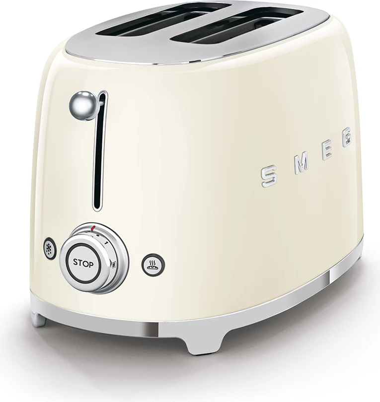 Thekëse buke SMEG TSF01CREU, bezhë