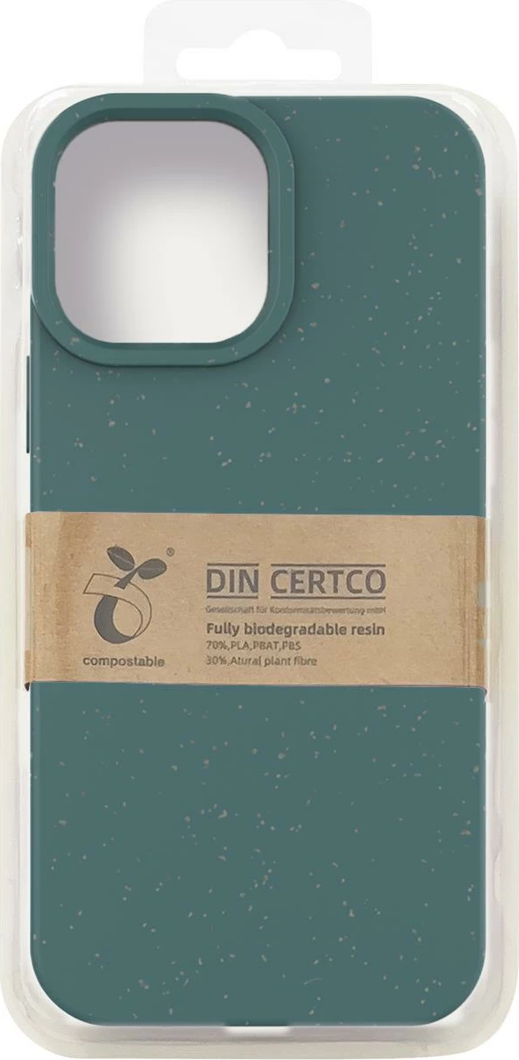 Mbështjellës Hurtel Eco Case për iPhone 11 Pro Max, silikon, Jeshil