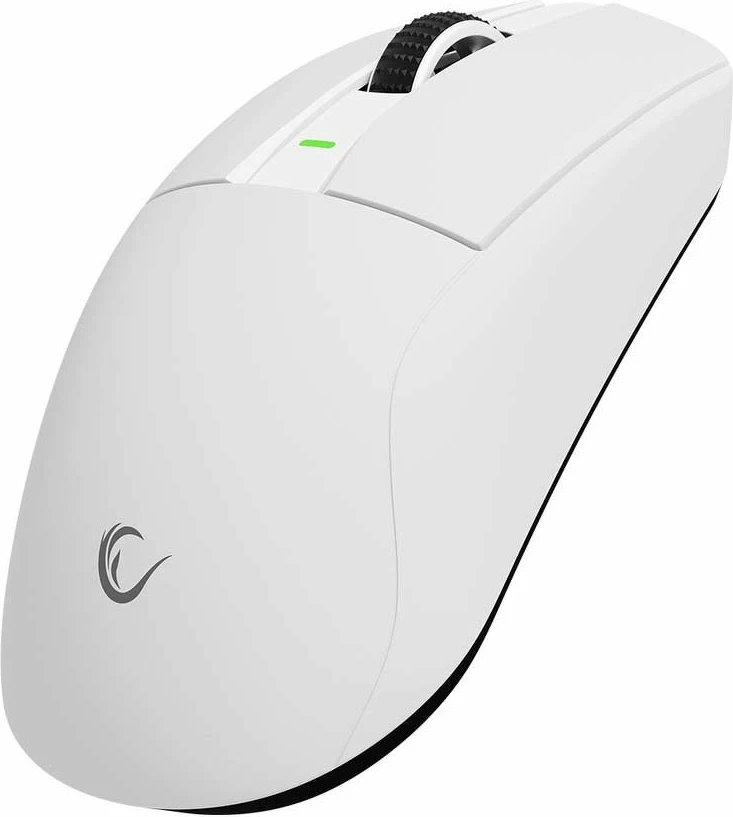 Maus gaming Rampage Zenith Pro (ZENITHPRO-WHITE) 26000 DPI PAW3395 4KHz BT 5.2/2.4G/USB-C, i bardhë, me receiver 4KHz