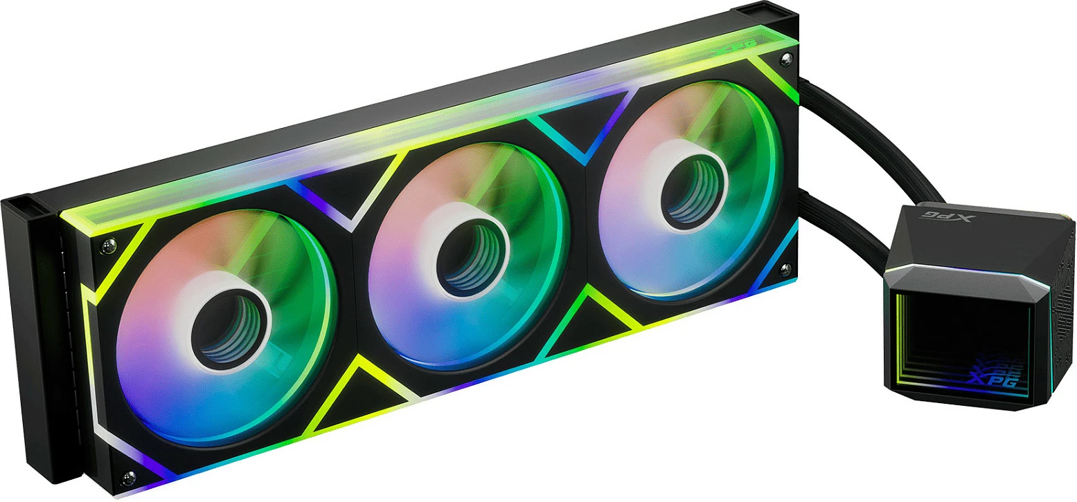 Ftohës CPU me ujë XPG LEVANTE II 360, 360mm, ARGB, i zi