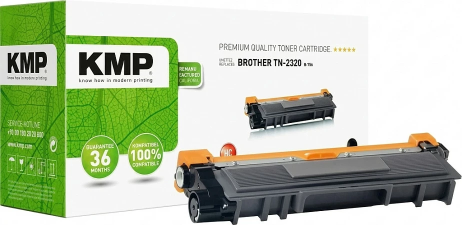 Toner KMP B-T56, kompatibil me Brother TN-2320, XL yield 2600 faqe, i zi