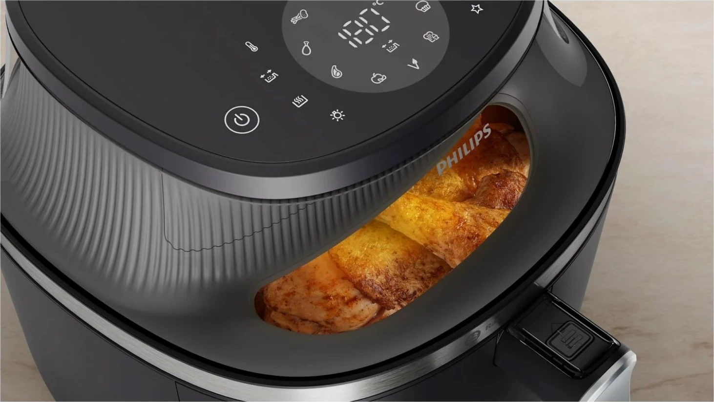 Fritezë me ajër Philips XL 3000 NA332/00 6.2 l 1700 W, e zezë