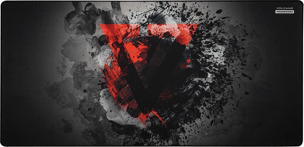 Mauspad Modecom Volcano Meru PMK-MC-VOLCANO-MERU XXXL 1200x600mm 3mm, kuqe/zezë
