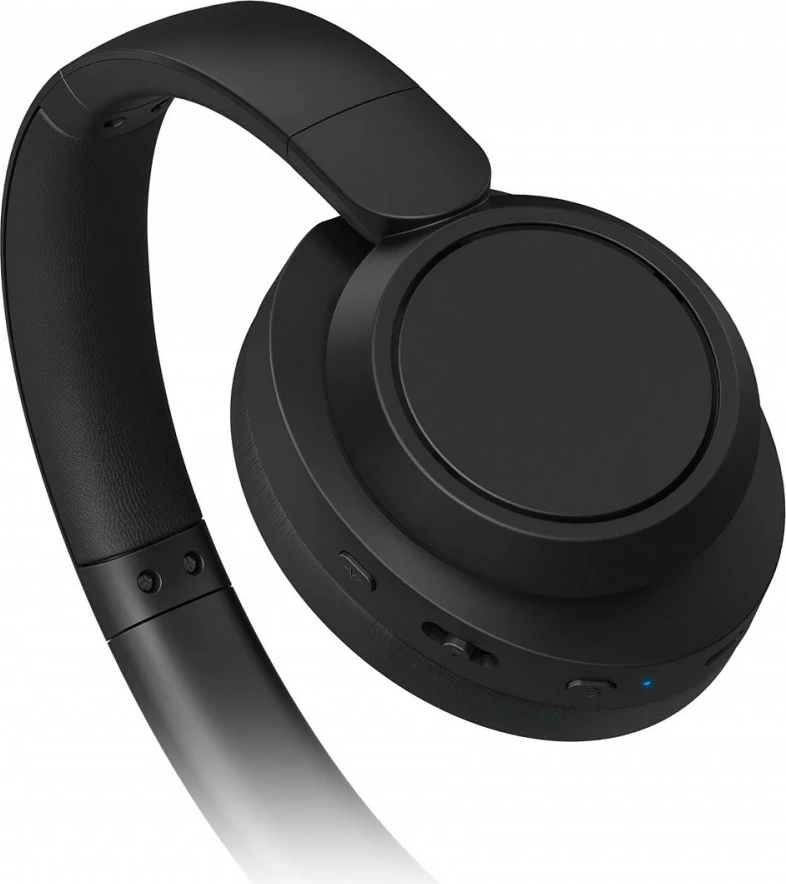 Kufje pa tela, Philips TAH6509BK/00, ANC, Bluetooth 5.3, bateri 70 orë, mikrofon, over-ear, të zeza
