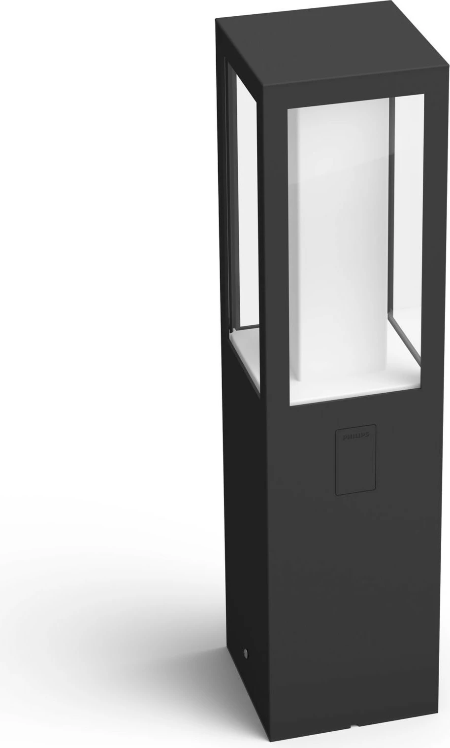 Dritë pedestali smart Philips Hue Impress, LED, ngjyrë e zezë, për jashtë